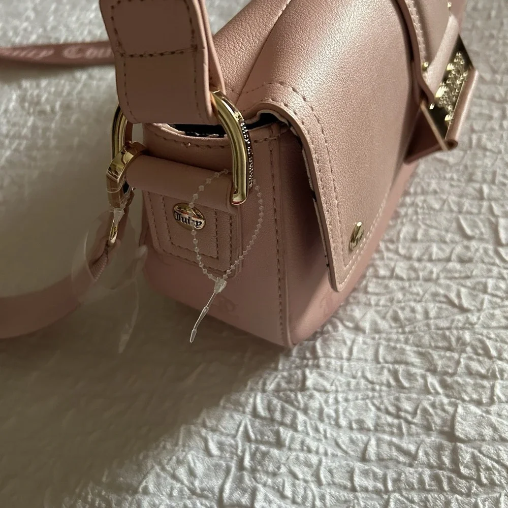 Pink Juicy Couture Handbag Satchel/Top‎ Handle Bag Coin Purse And Shoulder Strap